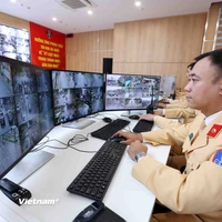 Camera AI xử lý vi phạm giao thông đồng loạt trên địa bàn toàn thành phố Hà Nội