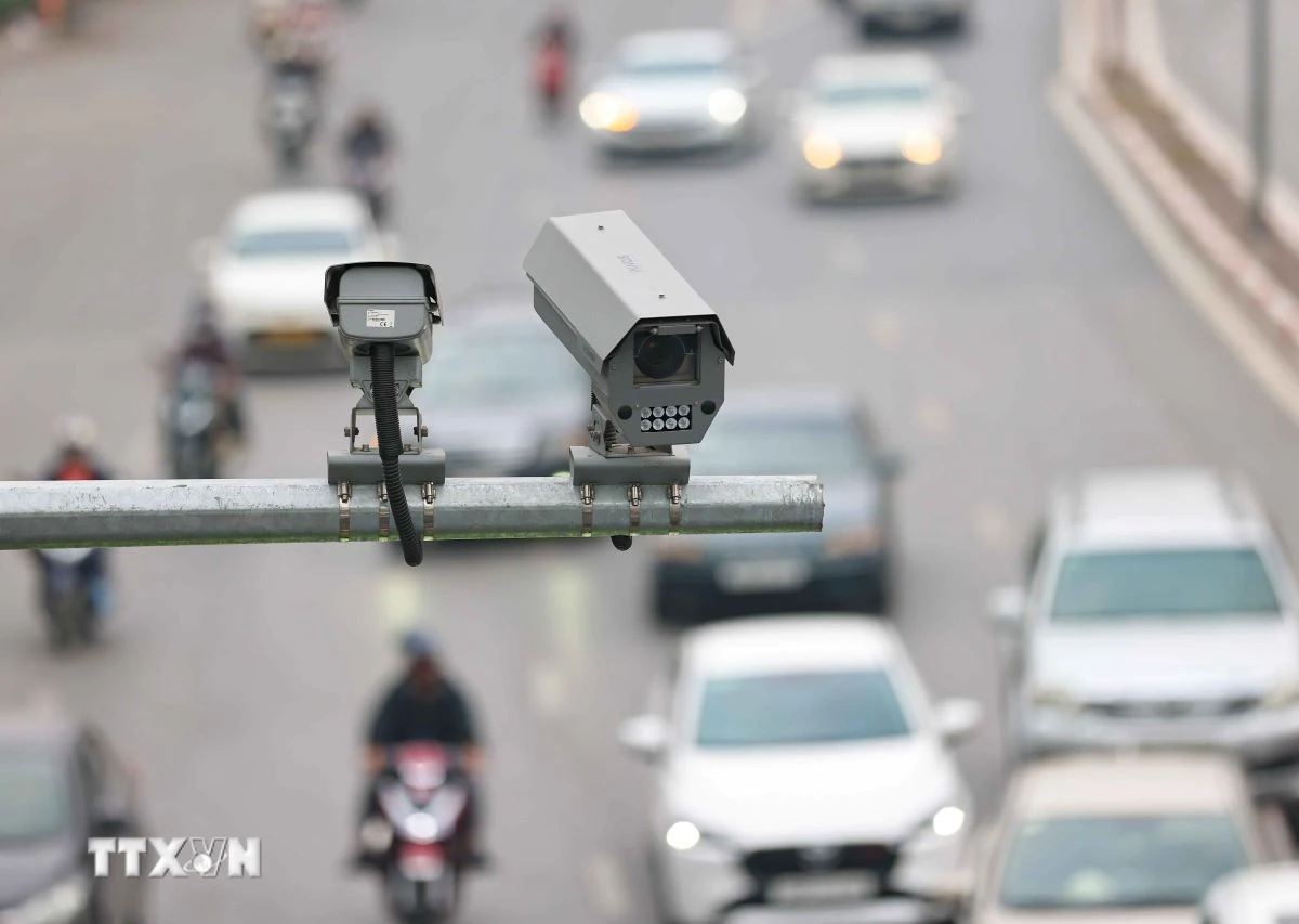 Hà Nội triển khai camera AI chống tắc đường tại các điểm nóng cuối kỳ nghỉ Tết