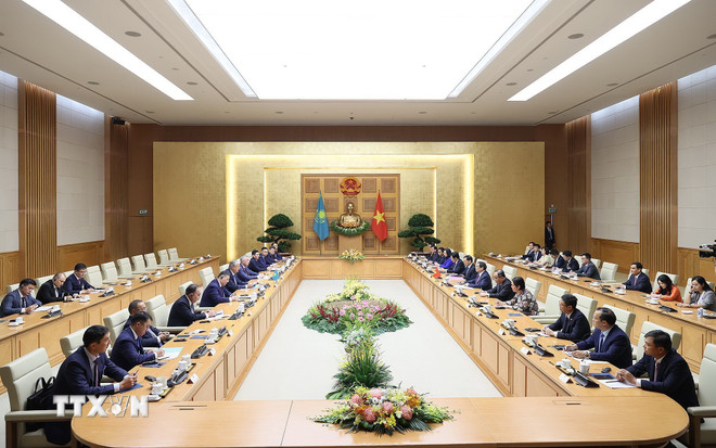 Đại sứ Kanat Tumysh: Nâng tầm và làm sâu sắc hơn nữa quan hệ Việt Nam-Kazakhstan ttxvn-vietnam-kazakhstan-4.jpg