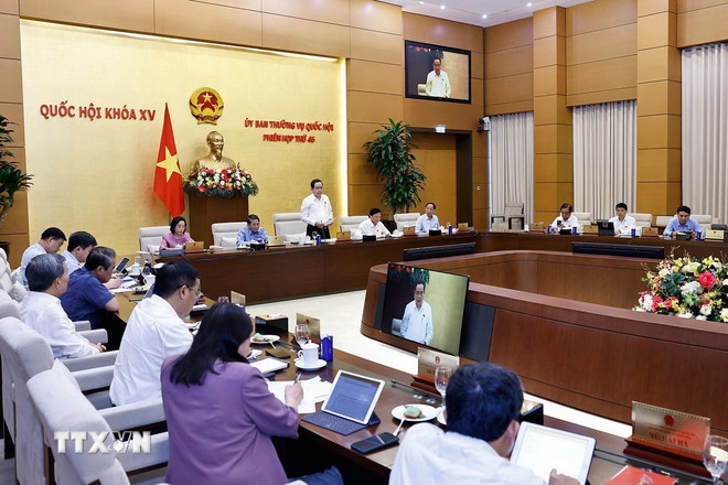 Ủy ban Thường vụ Quốc hội bắt đầu Phiên họp thứ 45 ttxvn-uy-ban-thuong-vu-quoc-hoi-4.jpg