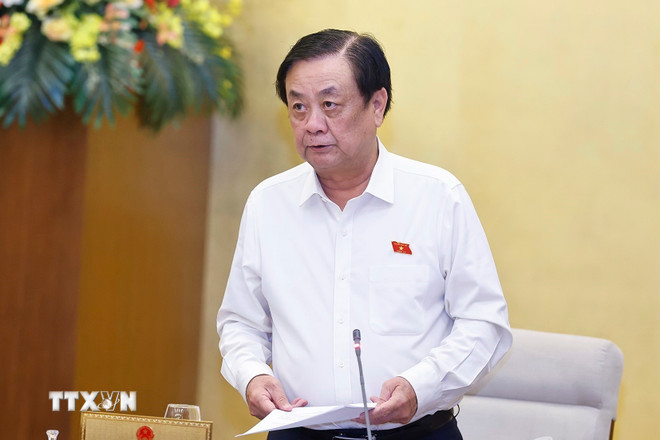 Phó Chủ tịch Quốc hội Lê Minh Hoan phát biểu. (Ảnh: Doãn Tấn/TTXVN) ttxvn-le-minh-hoan-1.jpg