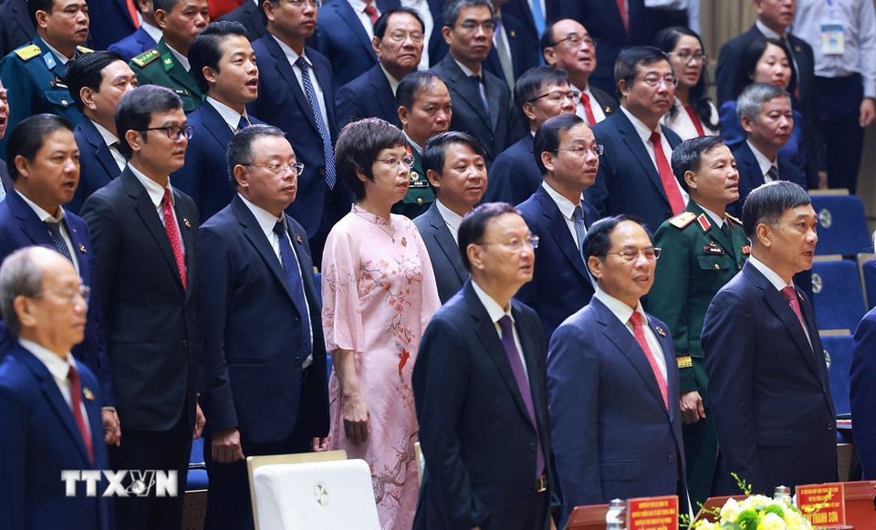 Các đại biểu tham dự Đại hội. (Ảnh: Dương Giang/TTXVN)