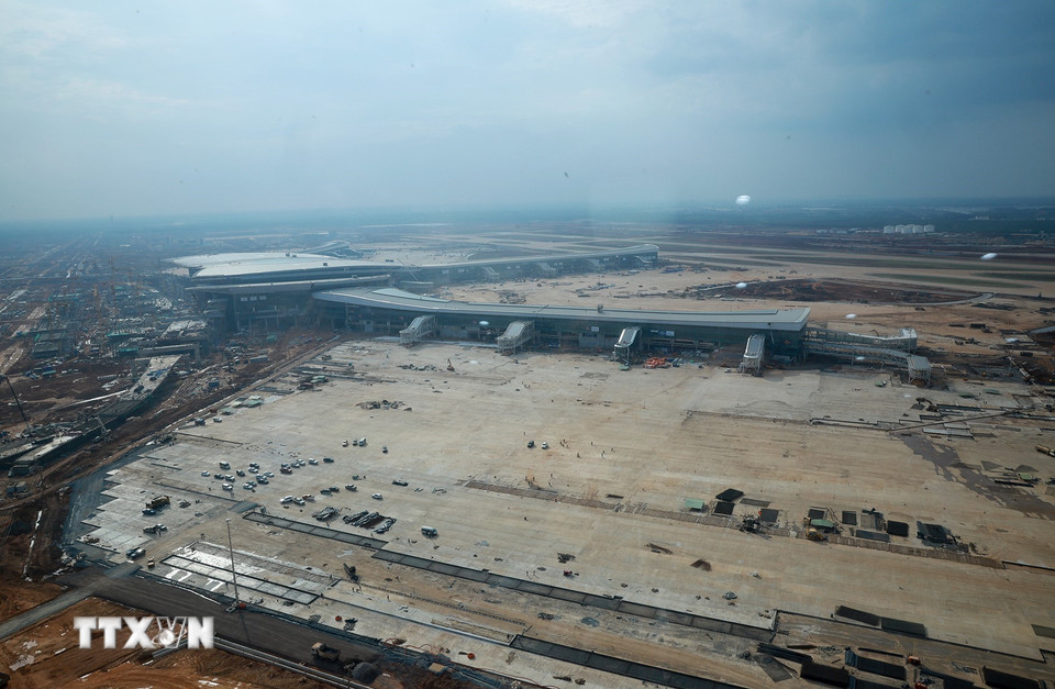Dự án cảng hàng không quốc tế Long Thành. (Ảnh: Dương Giang/TTXVN)