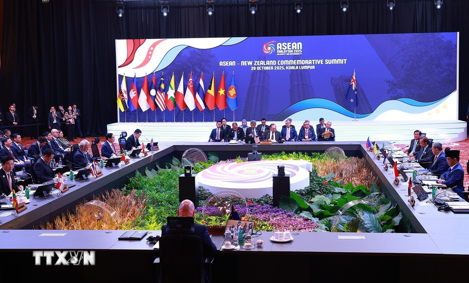 Hội nghị Cấp cao Kỷ niệm ASEAN-New Zealand. (Ảnh: Dương Giang/TTXVN)