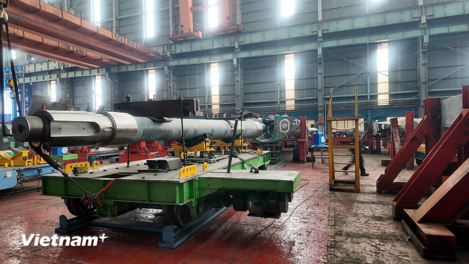 Một khu xưởng lắp rắp tại DHMC. (Nguồn: Vietnam+)