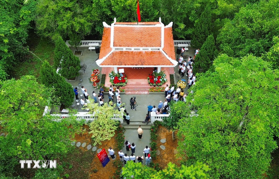Khu di tích Việt Nam Thông tấn xã là nơi đặt trụ sở Việt Nam Thông tấn Xã giai đoạn 1952-1954. (Ảnh: Thành Phương/TTXVN)