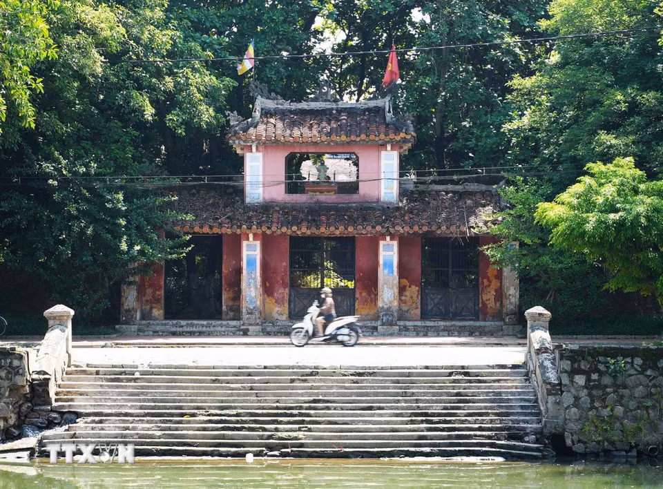 Ngôi chùa cổ Diệu Đế ở phố cổ Gia Hội, phường Phú Xuân, thành phố Huế. (Ảnh: Nguyên Lý/TTXVN)