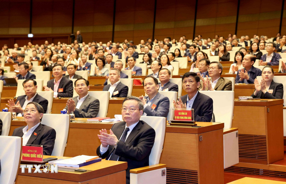 Các đại biểu tham dự Hội nghị. (Ảnh: Phương Hoa/TTXVN)