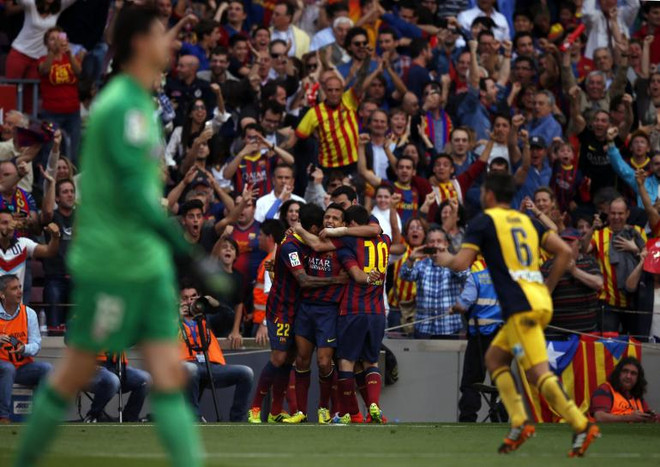 [Video] Siêu phẩm của Alexis Sanchez không cứu nổi Barca ảnh 1