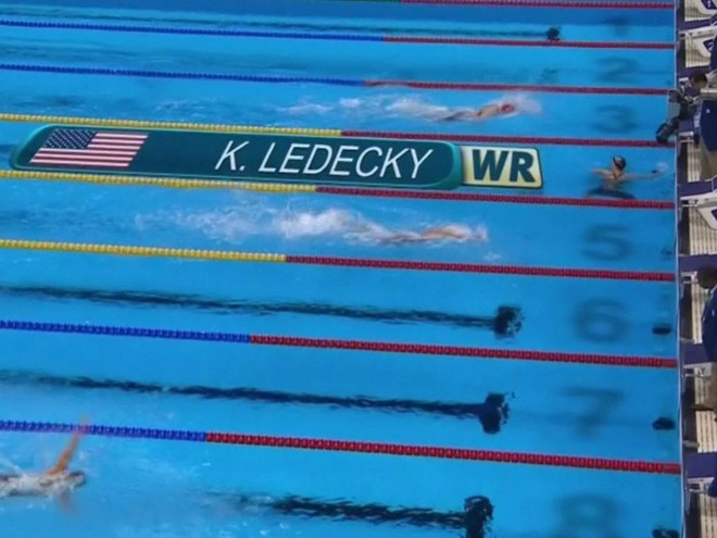 Olympic Rio: Nữ kình ngư Mỹ Ledecky bỏ cách đối thủ một vòng bể ảnh 1