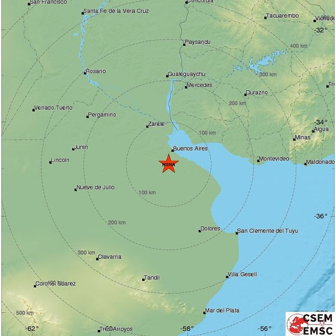 Động đất 3,8 độ tại thủ đô Buenos Aires của Argentina Động đất tại Buenos Aires gần nơi họp Hội nghị Thượng đỉnh G20 ảnh 1