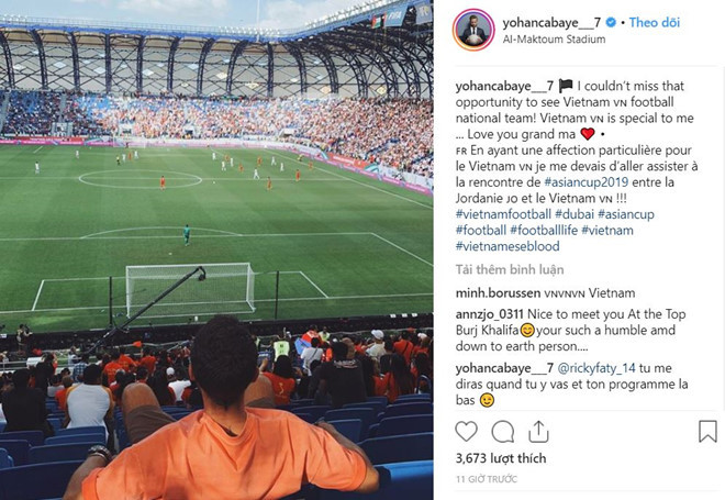 Tuyển thủ Pháp Cabaye gửi tin nhắn chúc Quang Hải tỏa sáng ở Asian Cup ảnh 1