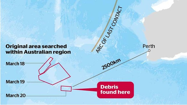 Trực tiếp máy bay Mỹ, Australia tìm mảnh vỡ nghi của MH370 ảnh 1
