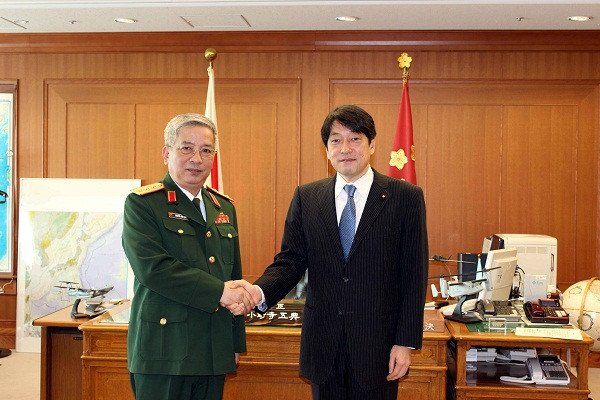 Thượng tướng Nguyễn Chí Vịnh cảm ơn Nhật Bản ủng hộ về Biển Đông ảnh 1