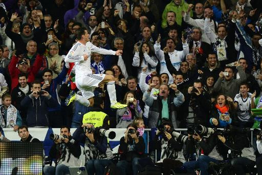 Tân binh 91 triệu euro Gareth Bale đã lập hẳn một cú đúp (Nguồn: AFP) Kết quả đêm qua: Real Madrid trút giận, Bale lập cú đúp ảnh 1