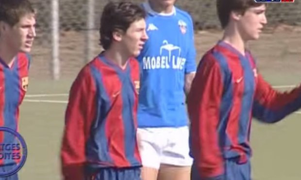 Video chưa từng công bố về thiên tài Messi ở tuổi 14 ảnh 1
