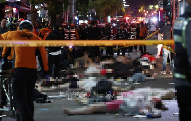Hàn Quốc: Giẫm đạp kinh hoàng đêm Halloween, 50 người thương vong ảnh 1