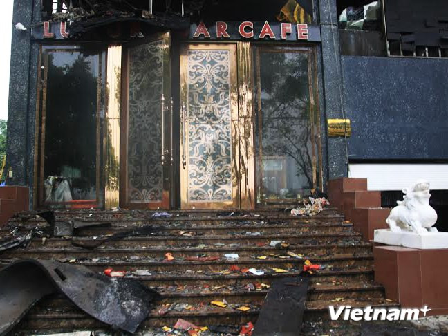 Công an xác định nguyên nhân vụ cháy quán bar Luxury ảnh 1