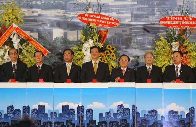 Thủ tướng dự lễ khởi động xây thành phố mới Bình Dương ảnh 1