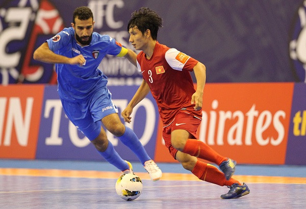 Hạ Kuwait, Futsal Việt Nam hiên ngang vào tứ kết giải châu Á ảnh 1