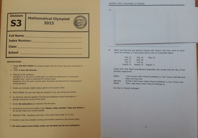 Lời giải bài toán "Ai thông minh hơn học sinh lớp 5 Singapore" ảnh 1