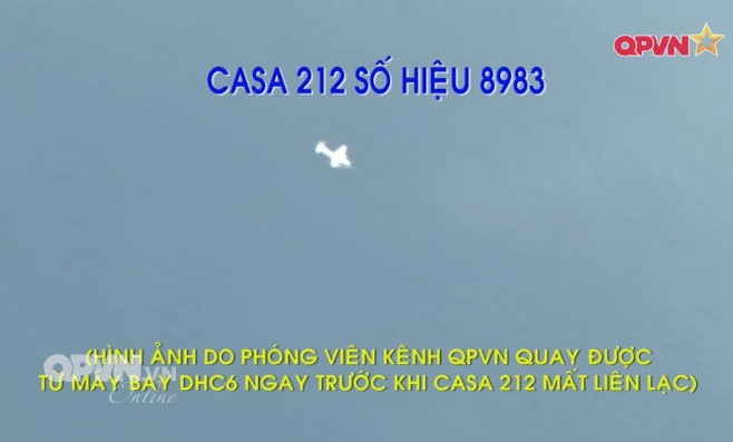 [Video] Hình ảnh cuối cùng về chiếc CASA-212 trước khi mất tích ảnh 1