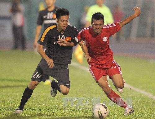U23 Việt Nam nhận 7 thẻ trong trận đá tập cuối trước SEA Games ảnh 1