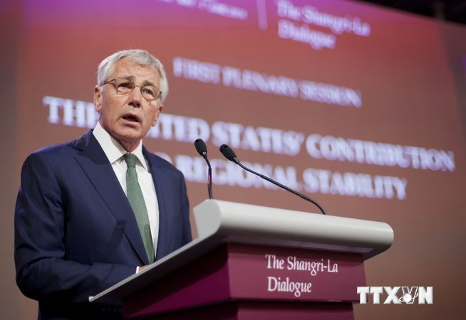 Phát biểu của ông Hagel làm nóng ngày thứ 2 Đối thoại Shangri-La 13 ảnh 1