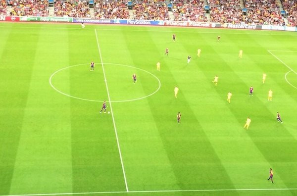 Barcelona đá với "đội hình kỳ dị" 2-5-3 ở trận thắng APOEL ảnh 1