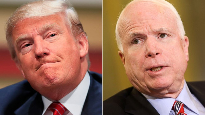 Tỷ phú Donald Trump có thể mất điểm do công kích John McCain ảnh 1