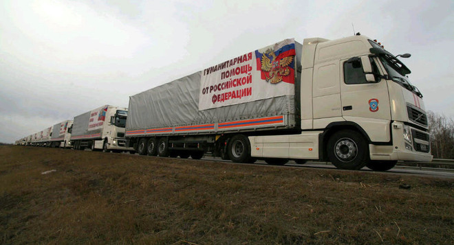 Nga tiếp tục gửi đoàn xe cứu trợ nhân đạo tới Đông Ukraine ảnh 1