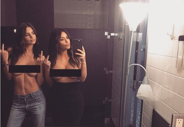 Kim Kardashian bị Iran coi là "gián điệp" vì đăng ảnh nude ảnh 1