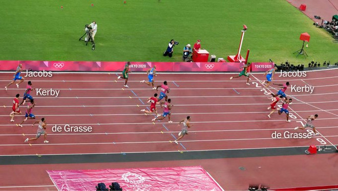 [Video] Marcell Jacobs đã về nhất ở cự li 100m như thế nào? ảnh 2