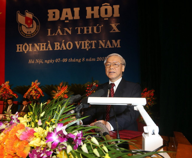 Tổng Bí thư: Báo chí củng cố lòng tin nhân dân với sự nghiệp đổi mới ảnh 1