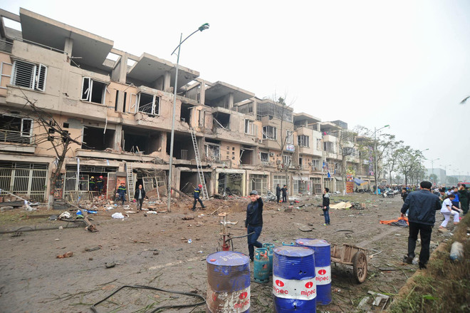 Nổ kinh hoàng tại khu đô thị Văn Phú, 4 người thiệt mạng ảnh 1