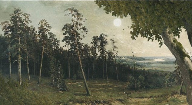 Bức 'Bìa rừng' của Ivan Shishkin Xem họa phẩm cổ điển bằng công nghệ hoạt hình 2.5D ảnh 7