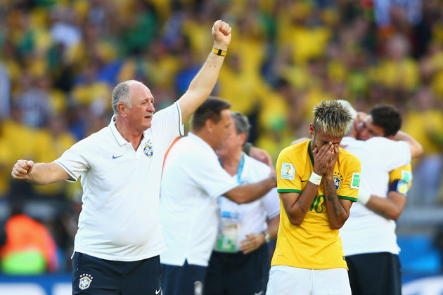 Lệ rơi trên khuôn mặt các cầu thủ của cả Chile lẫn Brazil ảnh 4