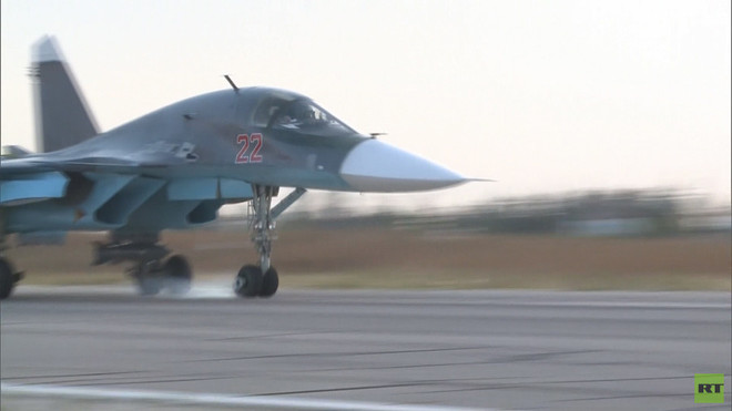 AFP: Nga đã không kích vào căn cứ chính của nhóm IS ở Syria ảnh 1