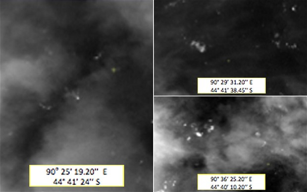 Thái Lan có ảnh vệ tinh 300 vật thể nghi của MH370 ảnh 1