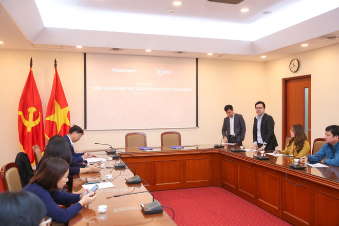 VietnamPlus-Insider hợp tác thúc đẩy chuyển đổi số trong báo chí ảnh 2