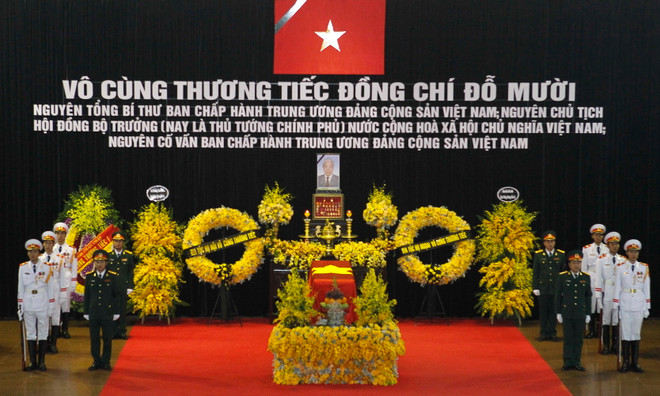 [Live] Trực tiếp lễ viếng Nguyên Tổng Bí thư Đỗ Mười ảnh 1