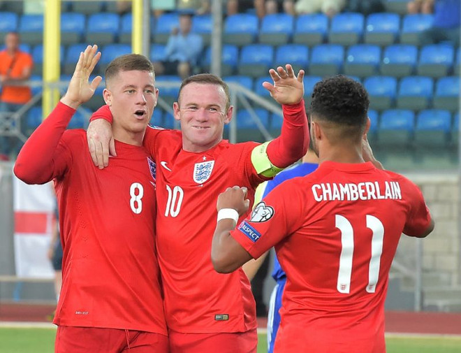 Anh là đội đầu tiên giành vé dự EURO 2016, Rooney lập kỷ lục ảnh 1