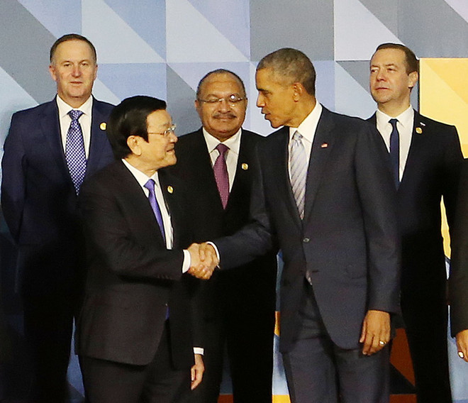 Những lần gặp gỡ giữa lãnh đạo Việt Nam với ông Obama ảnh 10