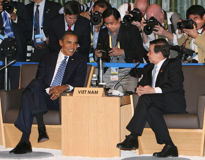 Những lần gặp gỡ giữa lãnh đạo Việt Nam với ông Obama ảnh 4