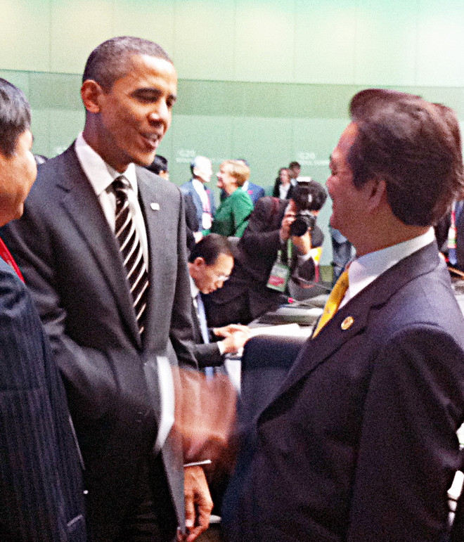 Những lần gặp gỡ giữa lãnh đạo Việt Nam với ông Obama ảnh 2