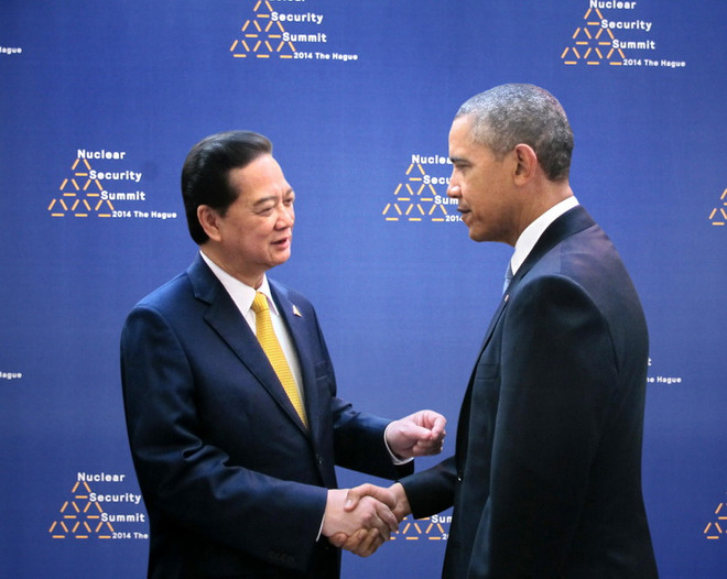 Những lần gặp gỡ giữa lãnh đạo Việt Nam với ông Obama ảnh 7