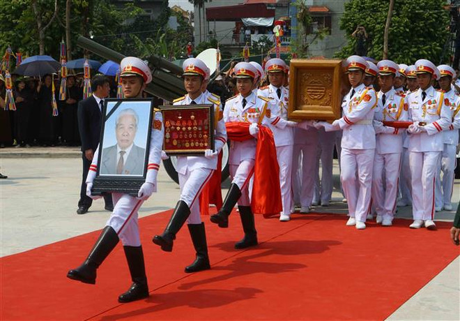 Cập nhật trực tiếp diễn biến Lễ quốc tang nguyên Tổng bí thư Đỗ Mười ảnh 1