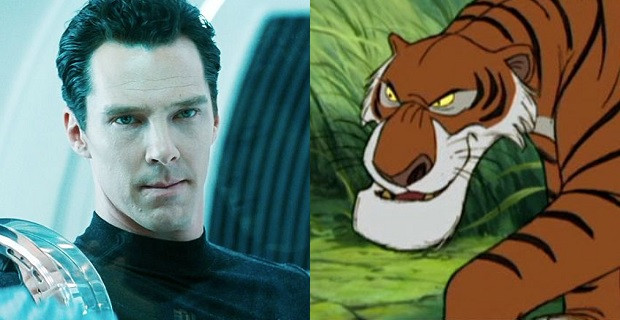 Cumberbatch sẽ lồng tiếng cho nhân vật hổ trong "Jungle Book" ảnh 1