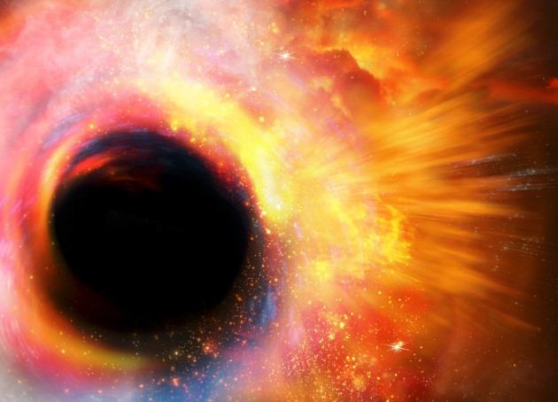 Ảnh đồ họa về Hố đen trong vũ trụ (Nguồn: Nature) Albert Einstein đã sai, không có hố đen trong vũ trụ? ảnh 1