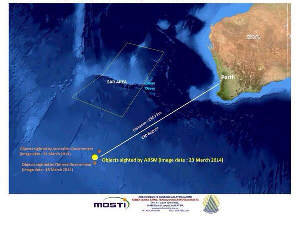Hình ảnh đáng "tin cậy nhất" về 122 vật thể nghi của MH370 ảnh 2